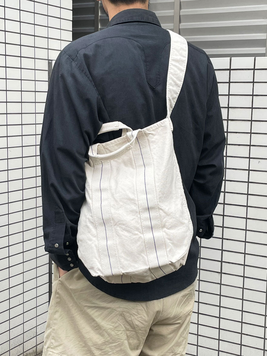 [MODIFIED] BIG MUFF - Small Navy Line / short handle&strap