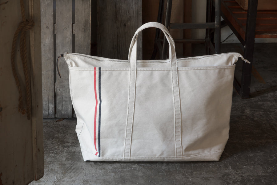 SOLE TOTE - Regular Zipped Tricolor